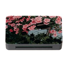 Pink Peony  Flower Memory Card Reader with CF