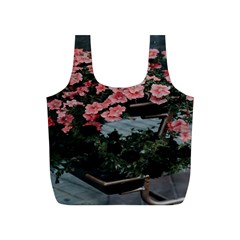 Pink Peony  Flower Full Print Recycle Bag (S)