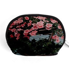 Pink Peony  Flower Accessory Pouch (Medium)