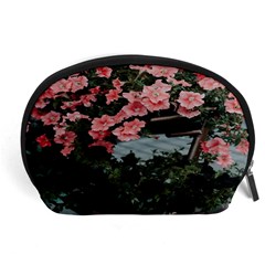 Pink Peony  Flower Accessory Pouch (Large)