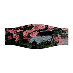 Pink Peony  Flower Stretchable Headband