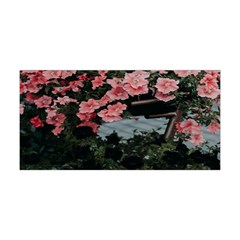 Pink Peony  Flower Yoga Headband by artworkshop