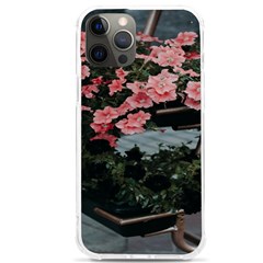 Pink Peony  Flower iPhone 12 Pro max TPU UV Print Case