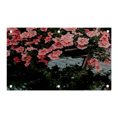 Pink Peony  Flower Banner and Sign 5  x 3 