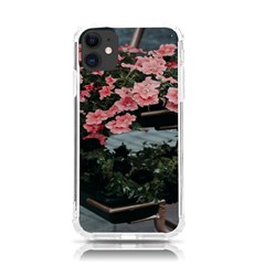 Pink Peony  Flower iPhone 11 TPU UV Print Case