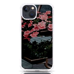 Pink Peony  Flower iPhone 13 TPU UV Print Case