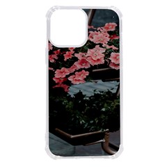 Pink Peony  Flower iPhone 13 Pro Max TPU UV Print Case