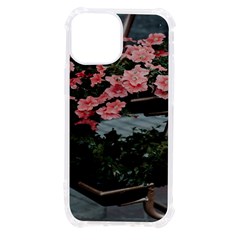 Pink Peony  Flower Iphone 13 Mini Tpu Uv Print Case