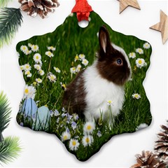 Rabbit Ornament (snowflake) by artworkshop