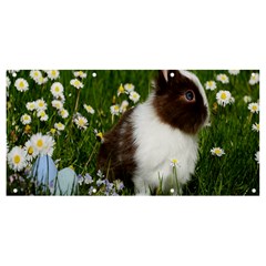 Rabbit Banner And Sign 8  X 4  by artworkshop