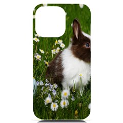 Rabbit Iphone 14 Pro Max Black Uv Print Case by artworkshop