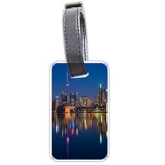 Seaside River Luggage Tag (one Side) by artworkshop