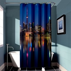 Seaside River Shower Curtain 36  X 72  (stall)  by artworkshop