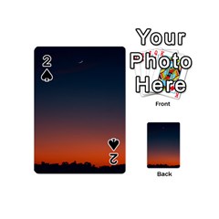 Sky Gradient Playing Cards 54 Designs (mini) by artworkshop