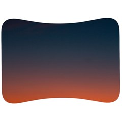 Sky Gradient Velour Seat Head Rest Cushion by artworkshop