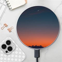 Sky Gradient Wireless Fast Charger(white) by artworkshop