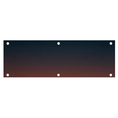 Sky Gradient Banner And Sign 6  X 2  by artworkshop