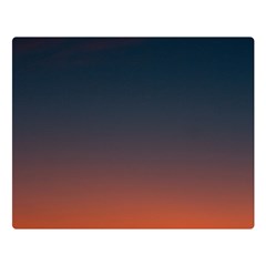 Sky Gradient Premium Plush Fleece Blanket (large) by artworkshop