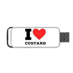 I Love Custard Portable Usb Flash (one Side) by ilovewhateva