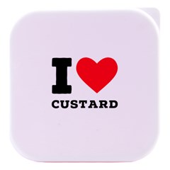 I Love Custard Stacked Food Storage Container by ilovewhateva