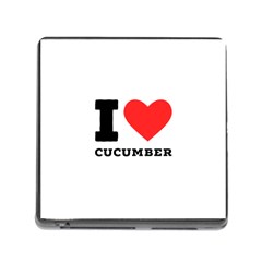 I Love Cucumber Memory Card Reader (square 5 Slot) by ilovewhateva