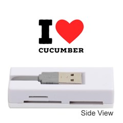 I Love Cucumber Memory Card Reader (stick) by ilovewhateva