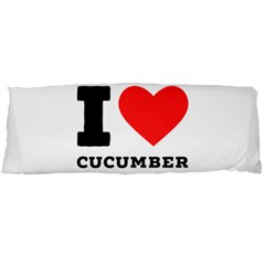 I Love Cucumber Body Pillow Case (dakimakura) by ilovewhateva