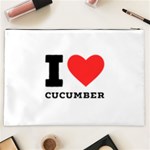 I love cucumber Cosmetic Bag (XXL) Back