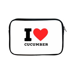 I Love Cucumber Apple Ipad Mini Zipper Cases by ilovewhateva