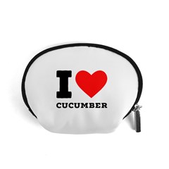 I Love Cucumber Accessory Pouch (small) by ilovewhateva