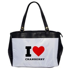 I Love Cranberry Oversize Office Handbag by ilovewhateva