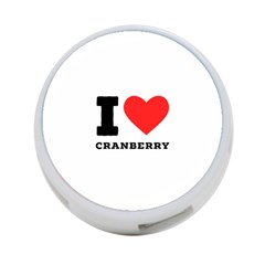 I Love Cranberry 4-port Usb Hub (one Side) by ilovewhateva