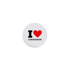 I Love Cinnamon  1  Mini Buttons by ilovewhateva