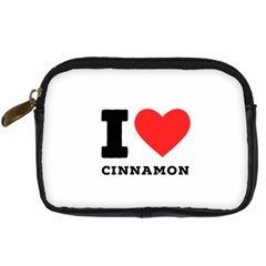 I Love Cinnamon  Digital Camera Leather Case by ilovewhateva