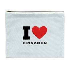 I Love Cinnamon  Cosmetic Bag (xl) by ilovewhateva