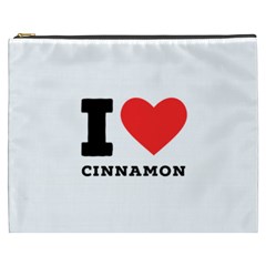 I Love Cinnamon  Cosmetic Bag (xxxl) by ilovewhateva