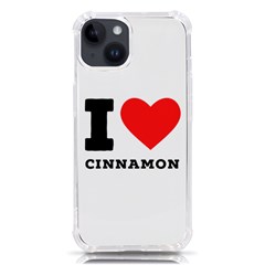 I Love Cinnamon  Iphone 14 Tpu Uv Print Case by ilovewhateva