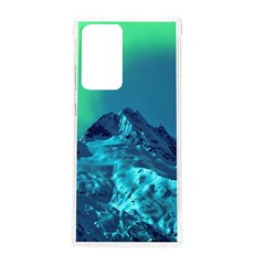 Aurora Borealis Sky Winter Snow Mountains Night Samsung Galaxy Note 20 Ultra Tpu Uv Case