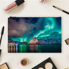 Amazing Aurora Borealis Colors Cosmetic Bag (large) by B30l