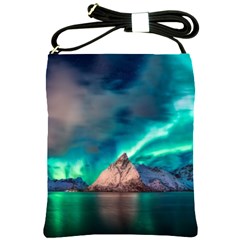 Amazing Aurora Borealis Colors Shoulder Sling Bag