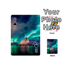 Amazing Aurora Borealis Colors Playing Cards 54 Designs (mini) by B30l