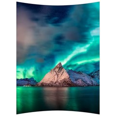 Amazing Aurora Borealis Colors Back Support Cushion by B30l