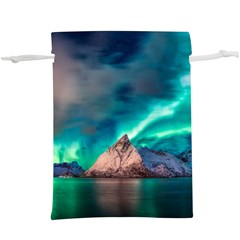 Amazing Aurora Borealis Colors Lightweight Drawstring Pouch (xl) by B30l