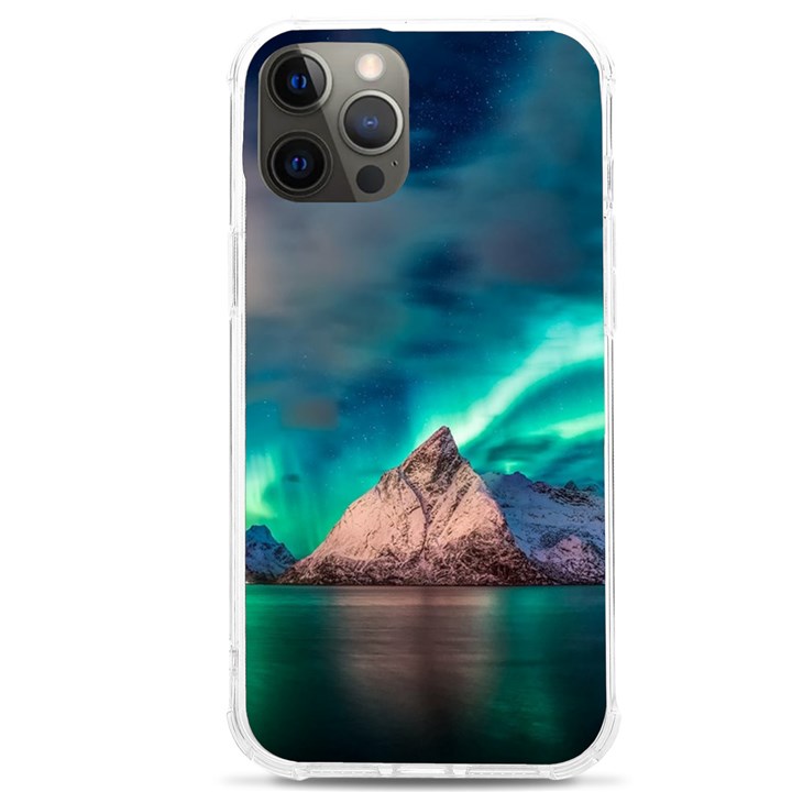 Amazing Aurora Borealis Colors iPhone 12 Pro max TPU UV Print Case