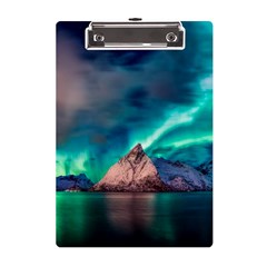 Amazing Aurora Borealis Colors A5 Acrylic Clipboard by B30l