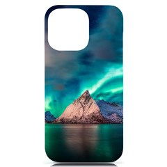 Amazing Aurora Borealis Colors Iphone 14 Pro Max Black Uv Print Case by B30l