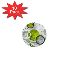 Circles Still Life 1  Mini Buttons (10 Pack)  by B30l