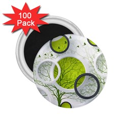 Circles Still Life 2 25  Magnets (100 Pack)  by B30l