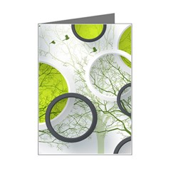 Circles Still Life Mini Greeting Card