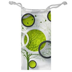 Circles Still Life Jewelry Bag by B30l